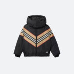 Stripe Panel Down-filled