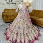 Pink Bridal Lehenga