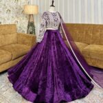 Purple Lehenga