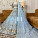 Powder Blue Lehenga